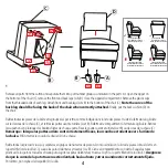 Preview for 4 page of Thomasville 1763-7704B-48 Assembly And Care Instructions