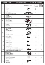 Предварительный просмотр 5 страницы Thomasville 50599 Assembly Instructions And Warranty Information