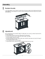 Preview for 8 page of Thomasville Amherst THMSVL48AVB Use And Care Manual