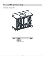 Preview for 27 page of Thomasville Amherst THMSVL48AVB Use And Care Manual