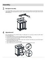 Preview for 7 page of Thomasville Bradford THMSVL30FVJ Use And Care Manual