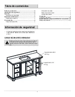 Preview for 24 page of Thomasville Bradford THMSVL60FVJ Use And Care Manual