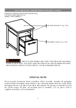 Preview for 2 page of Thomasville Breslyn SPLS-BRDF-TV User Manual