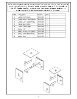 Предварительный просмотр 4 страницы Thomasville MARKETPLACE 3478-817 Assembly Instructions Manual