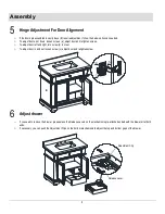 Preview for 8 page of Thomasville McGinnis THMSVL36FVW Use And Care Manual