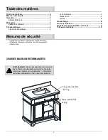 Preview for 12 page of Thomasville McGinnis THMSVL36FVW Use And Care Manual