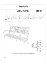 Preview for 4 page of Thomasville Messina 523125 Assembly Instructions Manual