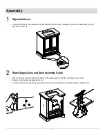 Preview for 6 page of Thomasville THMSVL30AVB Use And Care Manual