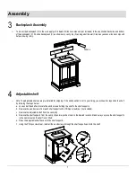 Preview for 7 page of Thomasville THMSVL30AVB Use And Care Manual