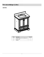 Preview for 15 page of Thomasville THMSVL30AVB Use And Care Manual