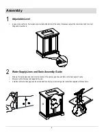 Preview for 6 page of Thomasville THMSVL30BVB Use And Care Manual