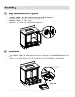 Preview for 8 page of Thomasville THMSVL36AVB Use And Care Manual