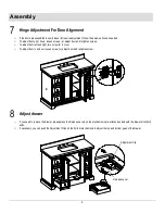 Preview for 9 page of Thomasville THMSVL48BVB Use And Care Manual