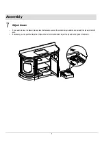 Preview for 9 page of Thomasville THMSVL60EVO Use And Care Manual