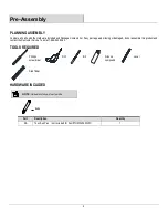 Preview for 4 page of Thomasville THMSVL60FVW Use And Care Manual