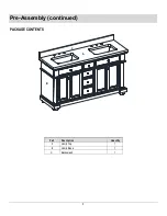 Preview for 5 page of Thomasville THMSVL60FVW Use And Care Manual