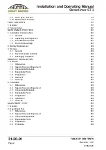 Preview for 10 page of Thommen STRATOTIMER ST3 Installation And Operating Manual