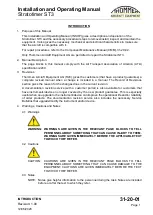 Preview for 11 page of Thommen STRATOTIMER ST3 Installation And Operating Manual