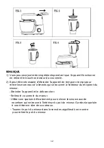 Предварительный просмотр 12 страницы Thompson Crea Chef XL THFP8714G Instruction Manual