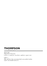 Preview for 18 page of Thompson RBSVAC-SVC208 Instruction Manual