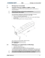 Preview for 13 page of Thomson Neff WIESEL POWERLine WM120 Mounting And Maintenance Instructions