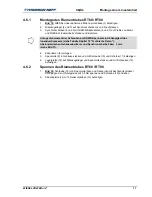 Preview for 19 page of Thomson Neff WIESEL POWERLine WM120 Mounting And Maintenance Instructions