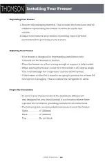 Preview for 5 page of THOMSON 058465808525 User Manual