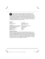 Preview for 14 page of THOMSON 105137 Operating Instruction