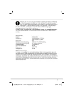 Preview for 34 page of THOMSON 105137 Operating Instruction