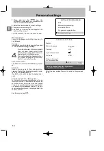 Предварительный просмотр 12 страницы THOMSON 2 5 D G 1 6 E T User Manual