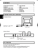 Preview for 4 page of THOMSON 20DG76C Instructions For Use Manual