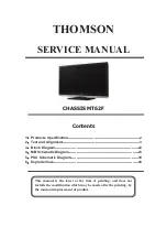 THOMSON 24FS3246 Service Manual preview