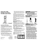 THOMSON 28358 Comcast User Manual preview