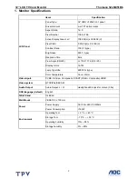 Preview for 3 page of THOMSON 32LM051B6 Service Manual