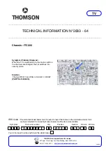 Preview for 8 page of THOMSON 32WB842S Technical Information