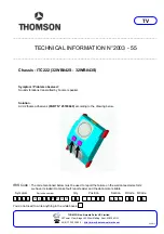 Preview for 9 page of THOMSON 32WB842S Technical Information