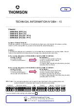 Предварительный просмотр 10 страницы THOMSON 32WB842S Technical Information