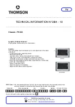 Предварительный просмотр 11 страницы THOMSON 32WB842S Technical Information