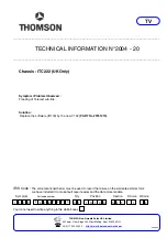 Preview for 12 page of THOMSON 32WB842S Technical Information