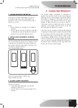 Preview for 21 page of THOMSON 500013 Manual