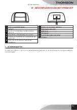 Preview for 35 page of THOMSON 512191 Manual