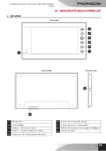 Preview for 5 page of THOMSON 512265 Manual