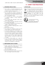 Preview for 19 page of THOMSON 512265 Manual