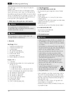 Preview for 12 page of THOMSON A305 Operating Instructions Manual