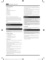 Preview for 4 page of THOMSON ANT1703BK Operating Instructions Manual