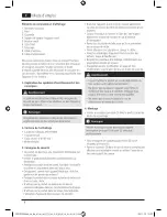 Preview for 10 page of THOMSON ANT1703BK Operating Instructions Manual