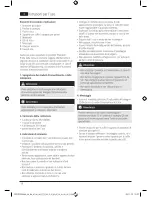 Preview for 18 page of THOMSON ANT1703BK Operating Instructions Manual