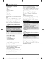 Preview for 21 page of THOMSON ANT1703BK Operating Instructions Manual