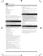 Preview for 33 page of THOMSON ANT1703BK Operating Instructions Manual