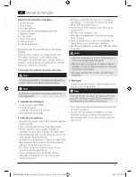 Preview for 37 page of THOMSON ANT1703BK Operating Instructions Manual